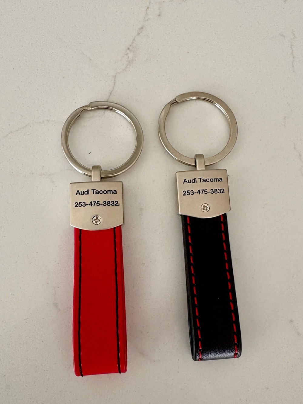 Audi Leather Key Chains - Picture 2 of 2